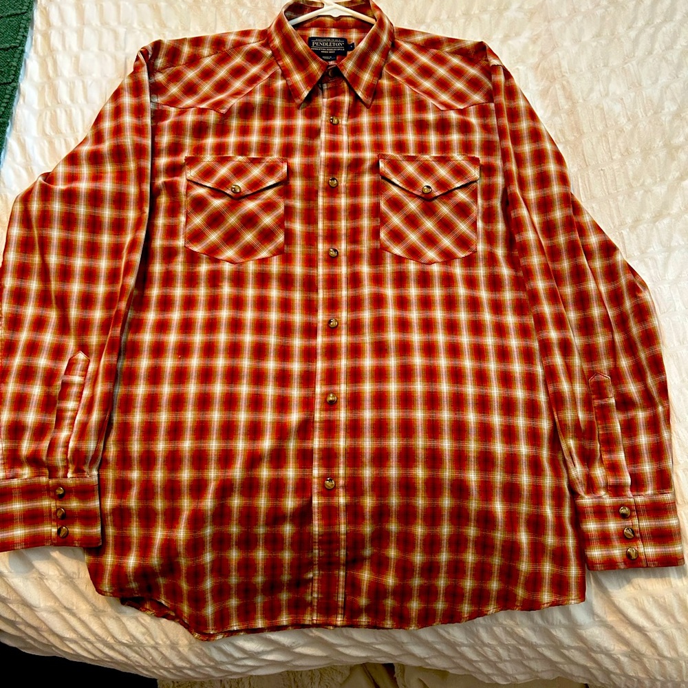 Pendleton High Grade western wear pearl snap shirt